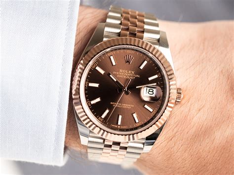 rolex brown dial|Rolex datejust 41 126331.